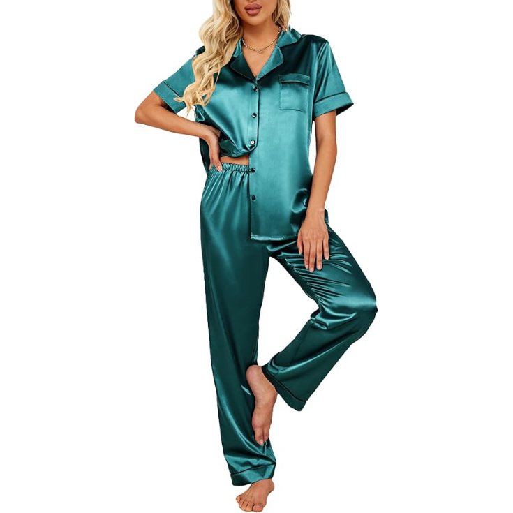 The Emerald Eclipse Pajama Set
