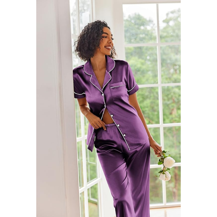 The Amethyst Eclipse Pajama Set
